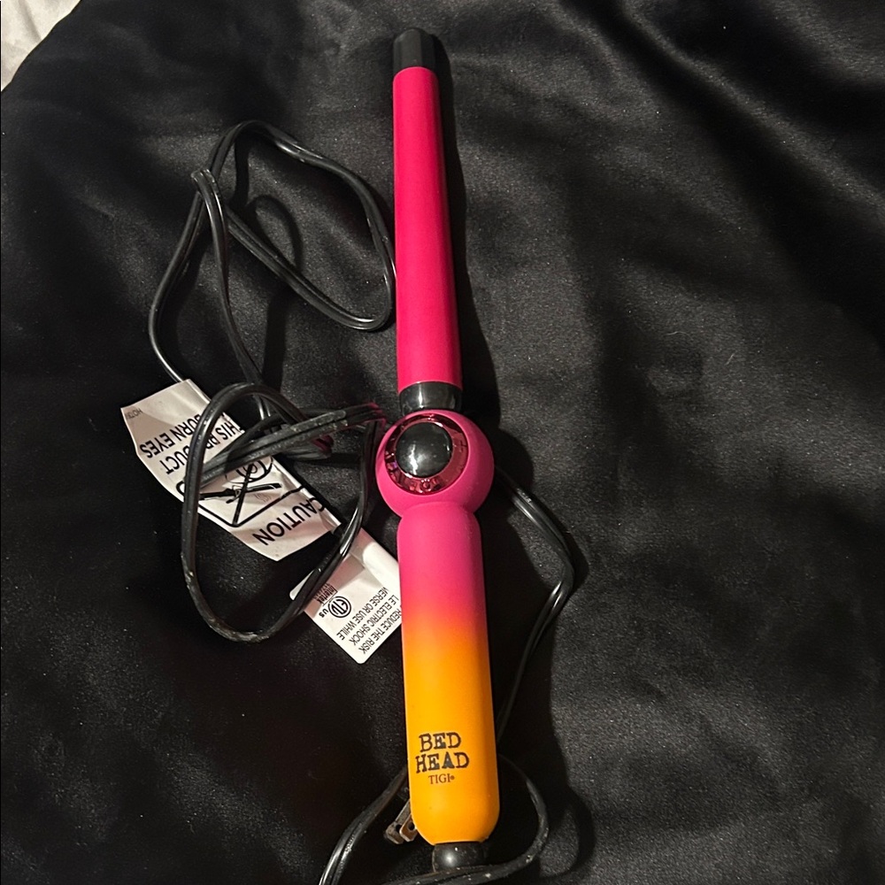 BedHead Pink and Orange Curling Wand